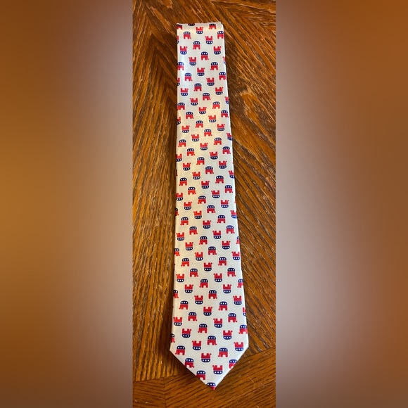 🇺🇸🐘Republican Elephant Patriotic Men’s Necktie! - Picture 2 of 13